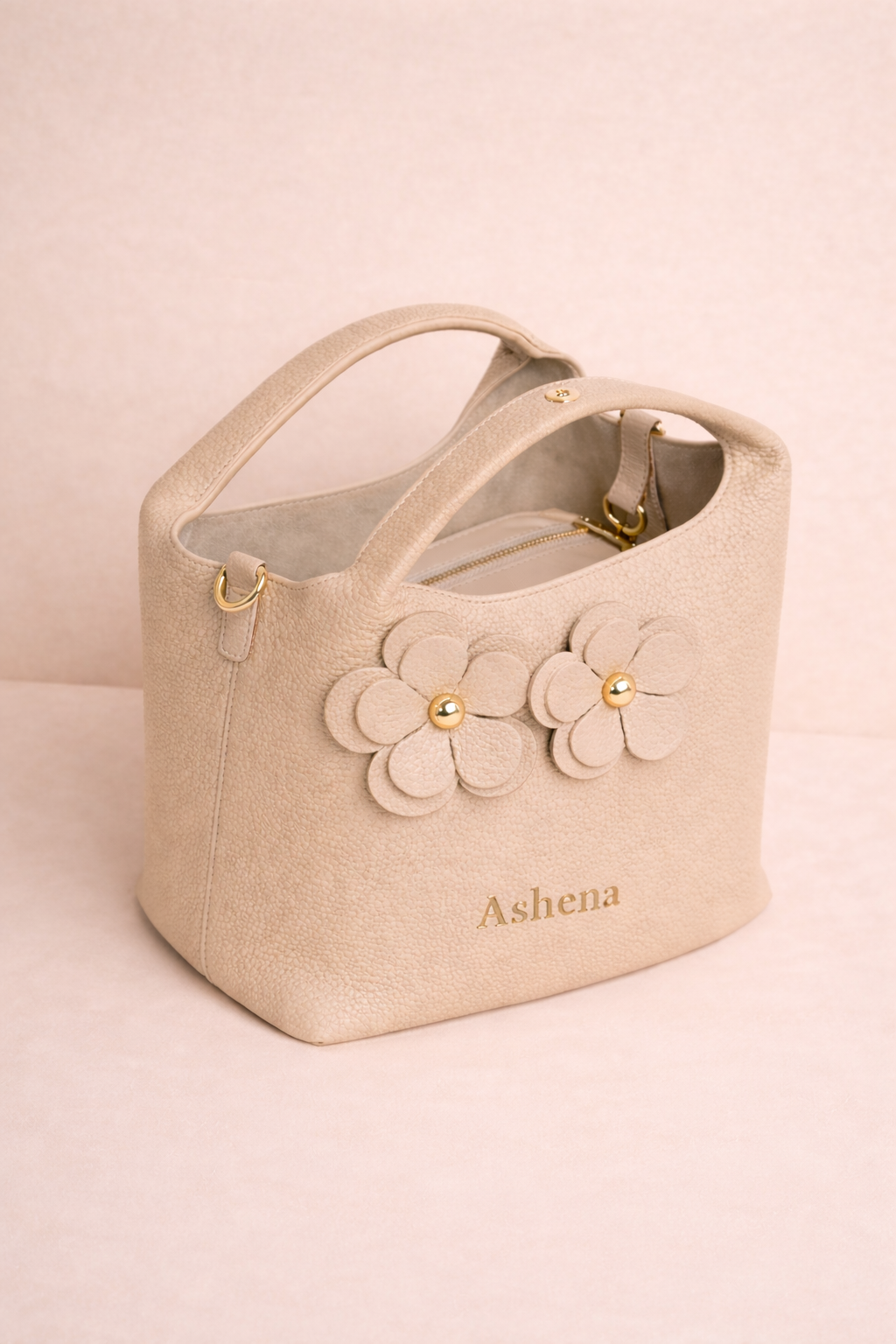 Ashena Fleur Mini | Almond
