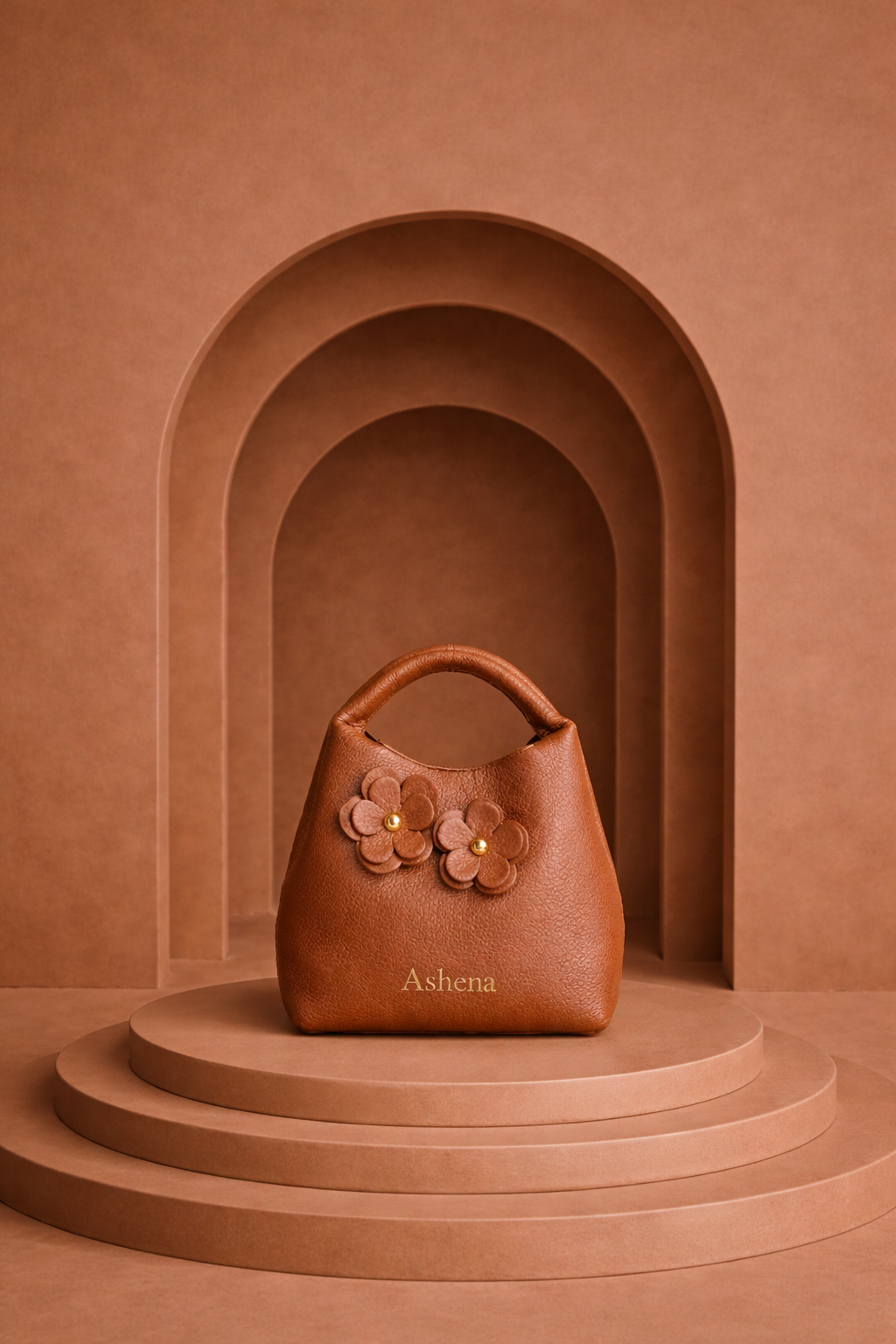 Ashena Fleur Mini | Mocha